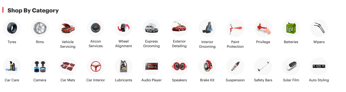Shop by category with real product images